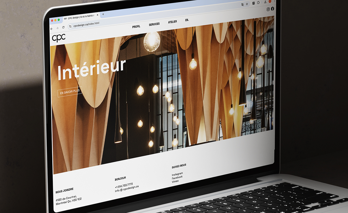 CPC-Design website